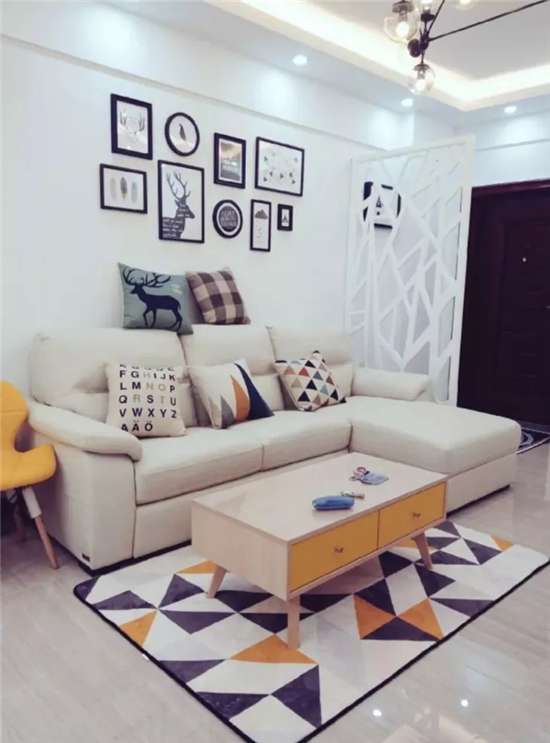 陕西橡诺装饰-小户型客厅就该配个这样的沙发，空间利用率瞬间提升！