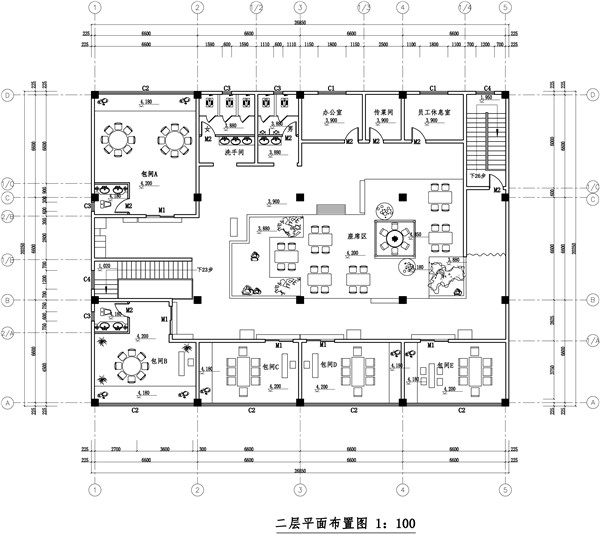 西译2018毕设张一帆幽玄阁日本料理餐厅空间设计