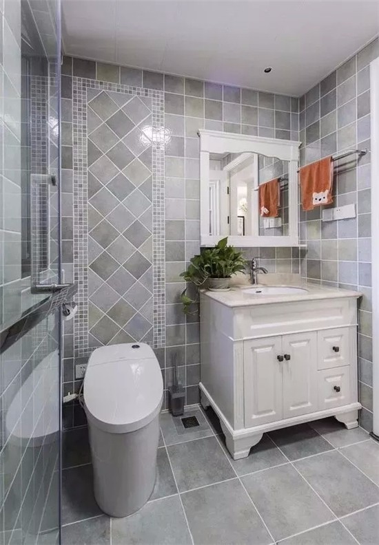 不想千篇一律的设计，卫生间的墙面该如何设计？