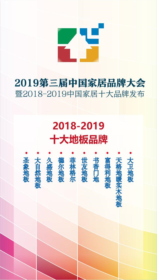 地板 正文 2019第三届中国家居品牌大会由北京商报,西街传媒主办