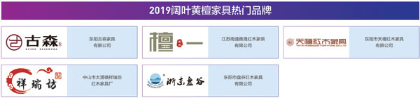 闊葉黃檀家具熱門品牌