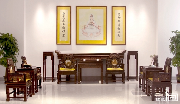 波记家具：小叶紫檀家具——独属于中式婚礼的仪式感